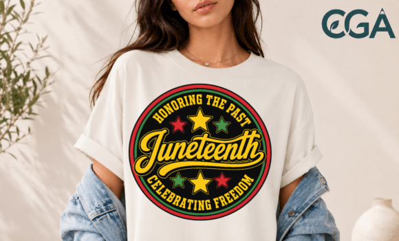 Juneteenth Honoring the Past PNG: A Vintage Emblem for Modern Tributes