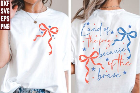 Land of the Free Because of the Brave Svg: A Designer's Asset