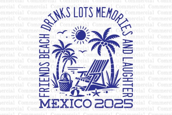 Mexico 2025 Family Vacation SVG & PNG: A Designer's Asset