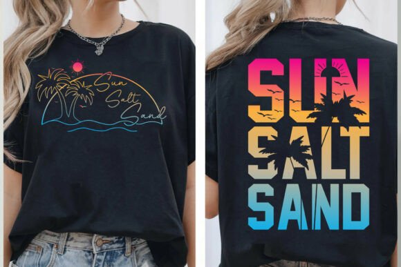 Summer Sun Salt Sand SVG: Capturing Coastal Vibes