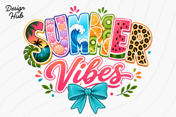 Summer Vibes Shirt PNG: A Playful Graphic for Your Projects