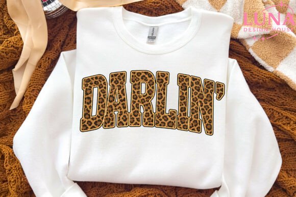 Unleashing Wild Creativity: The Darlin Leopard Print PNG