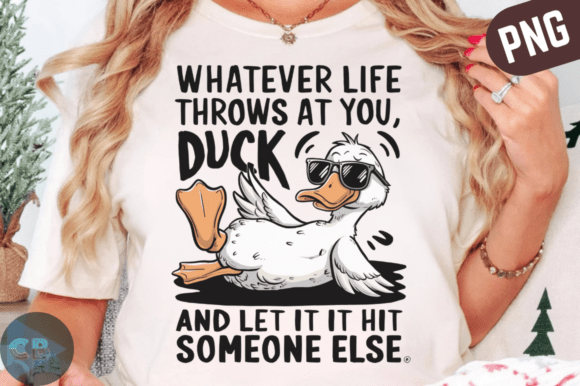 Whatever Life Throws at You: A Funny PNG for Modern Design